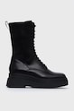 Vagabond Shoemakers bőr bakancs Carla platform fekete 5242.201.20