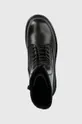 črna Usnjeni nizki škornji Vagabond Shoemakers Cosmo