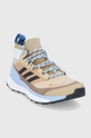 Παπούτσια adidas Performance TERREX FREE HIKER μπεζ