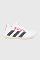 adidas Performance Buty Stabil Next Gen GY7646 syntetyczny biały GY7646