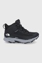 Topánky The North Face w vectiv exploris mid futurelight textilný čierna NF0A4T2VH231