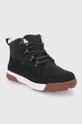 The North Face bőr cipő W SIERRA MID LACE WP fekete