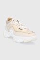 Furla Buty Wonderfurla Lace-up YE29WOF.A0690.0523S beżowy AW21