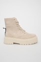 Steve Madden Workery zamszowe Skylar Bootie nieocieplane beżowy SM11001184.BEIGE.SUEDE