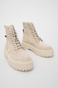 Čizme od brušene kože Steve Madden SM11001184.BEIGE.SUEDE bež AW21