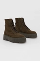 Workers σουέτ Steve Madden Skyhy Bootie πράσινο