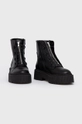 Δερμάτινα workers Steve Madden Odyl Bootie μαύρο