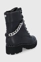 Obuwie Steve Madden Botki skórzane Gandaria SM11001357.BLACK.MULT czarny
