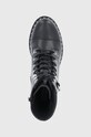 Steve Madden Botki skórzane Gandaria czarny SM11001357.BLACK.MULT