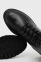 μαύρο Δερμάτινες μπότες Steve Madden Neon Boot