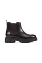 Geox Ghete Chelsea de piele neizolat negru D04HRB.00043.IRIDEA.
