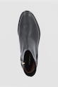 Emporio Armani Cizme de piele negru X3M334.XF538.BLACK.BLA