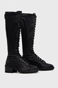 Emporio Armani Kozaki X3O210.XD169.BLACK.BLA czarny AW21