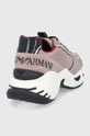 Emporio Armani Buty X3X140.XM059.VIS.VIS.B Cholewka: Materiał syntetyczny, Materiał tekstylny, Skóra naturalna, Wnętrze: Materiał tekstylny, Podeszwa: Materiał syntetyczny