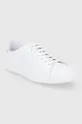 Кожаные ботинки Emporio Armani белый