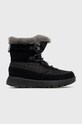 Columbia Śniegowce SLOPESIDE PEAK LUXE imitacja zamszu czarny 1979551