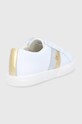 Cipők Lauren Ralph Lauren bőr cipő Janson II 802846087001.100 fehér