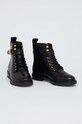 Кожени боти Lauren Ralph Lauren Elridge 802838413001.001 черен AW23