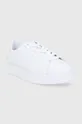 Δερμάτινα παπούτσια Lauren Ralph Lauren λευκό