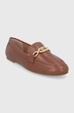 Kožené mokasíny Lauren Ralph Lauren Averi 802834983002.270 hnědá AW21