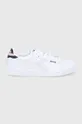 λευκό Δερμάτινα παπούτσια Diadora Γυναικεία
