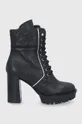μαύρο Δερμάτινες μπότες Karl Lagerfeld VOYAGE IV Γυναικεία