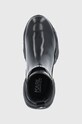 Karl Lagerfeld Sztyblety skórzane GEMINI KL62345.00X czarny KL62345.00X
