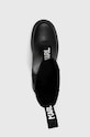 Karl Lagerfeld Workery skórzane BIKER II czarny KL41680.Black.Lthr