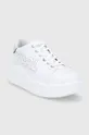 Δερμάτινα παπούτσια Karl Lagerfeld ANAKAPRI λευκό
