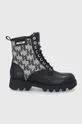 črna Nizki škornji Karl Lagerfeld Terra Firma Ženski