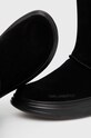 Karl Lagerfeld Śniegowce zamszowe KAPRI KOSI KL44582.700 czarny