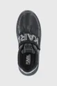 fekete Karl Lagerfeld bőr cipő