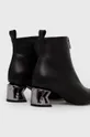 Kožené členkové topánky Karl Lagerfeld  Zvršok: Prírodná koža Vnútro: Prírodná koža Podrážka: Syntetická látka