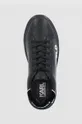 čierna Kožená obuv Karl Lagerfeld MAXI KUP