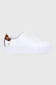 bijela Kožne cipele Lauren Ralph Lauren Ženski