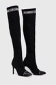 Karl Lagerfeld – Kozaki PANDARA KL31691.Black.Knit.Tex czarny AW21