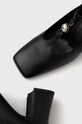 Karl Lagerfeld Czółenka skórzane KL31505.Black.Lthr KL31505.Black.Lthr czarny
