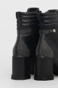 Kožené členkové topánky Karl Lagerfeld  Zvršok: Prírodná koža Vnútro: Prírodná koža Podrážka: Syntetická látka