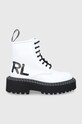 Karl Lagerfeld Workery skórzane KL45260I.011 nieocieplane biały KL45260I.011