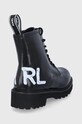 Взуття Шкіряні черевики Karl Lagerfeld Troupe KL45450I.Black.Lthr чорний