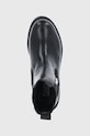 Karl Lagerfeld Sztyblety skórzane KL45440I.Black.Lthr czarny KL45440I.Black.Lthr