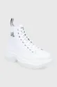 Πάνινα παπούτσια Karl Lagerfeld λευκό