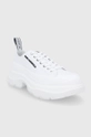 Karl Lagerfeld Buty skórzane KL42920.White.Lthr.Mon biały