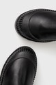 Karl Lagerfeld Sztyblety skórzane KL42590.000 czarny KL42590.000