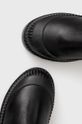 čierna Kožené topánky Chelsea Karl Lagerfeld