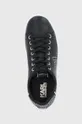 čierna Kožená obuv Karl Lagerfeld Kupsole II