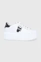 λευκό Δερμάτινα παπούτσια Karl Lagerfeld ANAKAPRI Γυναικεία
