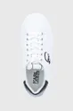 biały Karl Lagerfeld Buty skórzane KL63530.011