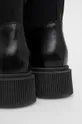μαύρο Δερμάτινες μπότες Kurt Geiger London STINT