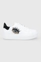 Кожаные ботинки Kurt Geiger London Laney Eya плоская белый 8487310109.10